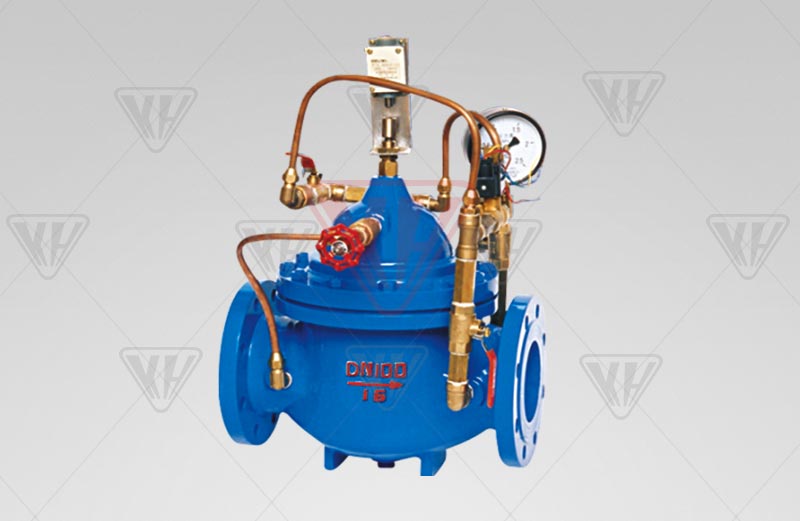 Diaphragm multi-function pump control valve 